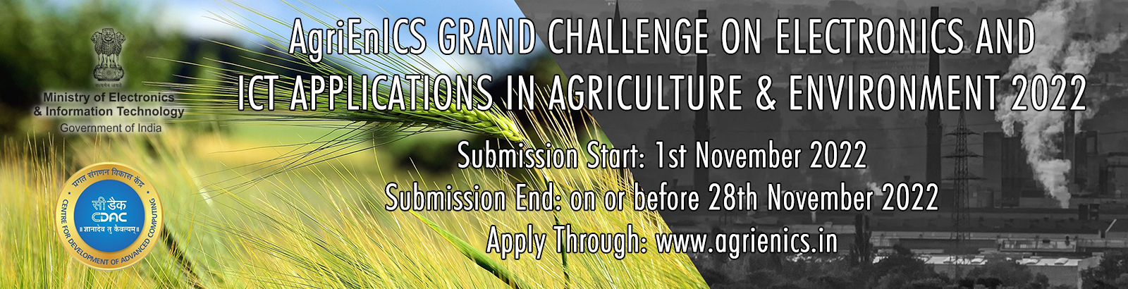 The AgriEnIcs Grand Challenge proposals are under evaluation.